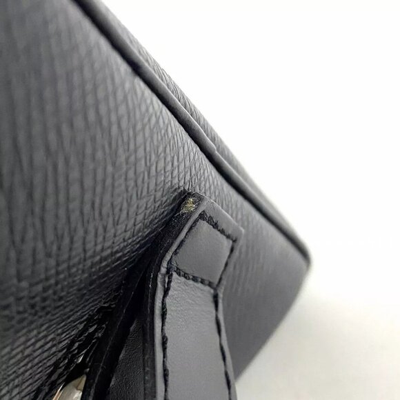 Auth LOUIS VUITTON Trousse Toilette PM M30222 Ardoise Taiga CA1021 Pouch - Picture 8 of 8